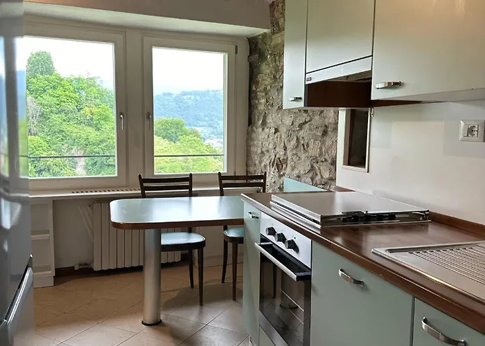 شقة Magic Place - Namaste With Hills View - Citta Alta بيرغامو